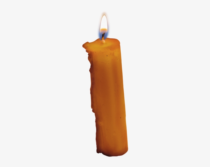 Burning Candle Png - Birthday Candle, transparent png download