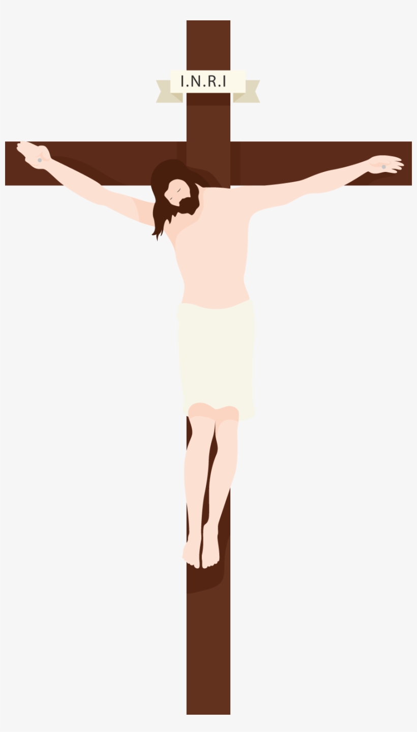 Jesus Christ Png Transparent Free Images - Jesus On The Cross Png, transparent png download
