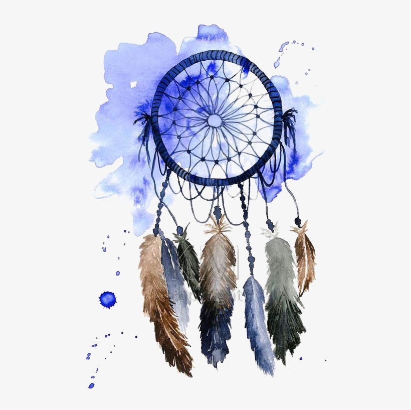 Painting Drawing Transprent Png - Dream Catcher Watercolor Painting, transparent png download
