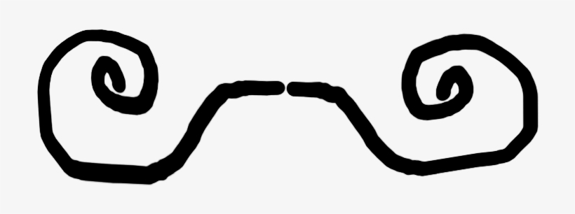 Movember Moustache Line Art Draw Transprent Png - Drawn Moustache, transparent png download
