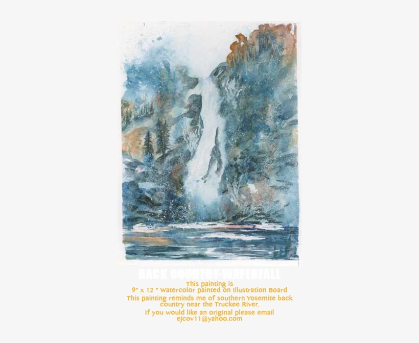 Back Country Waterfall - Backcountry.com, transparent png download