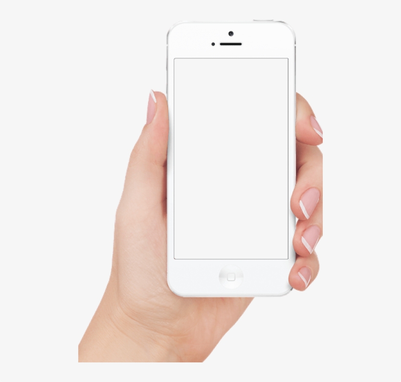 Large - Iphone6 Hand Png, transparent png download