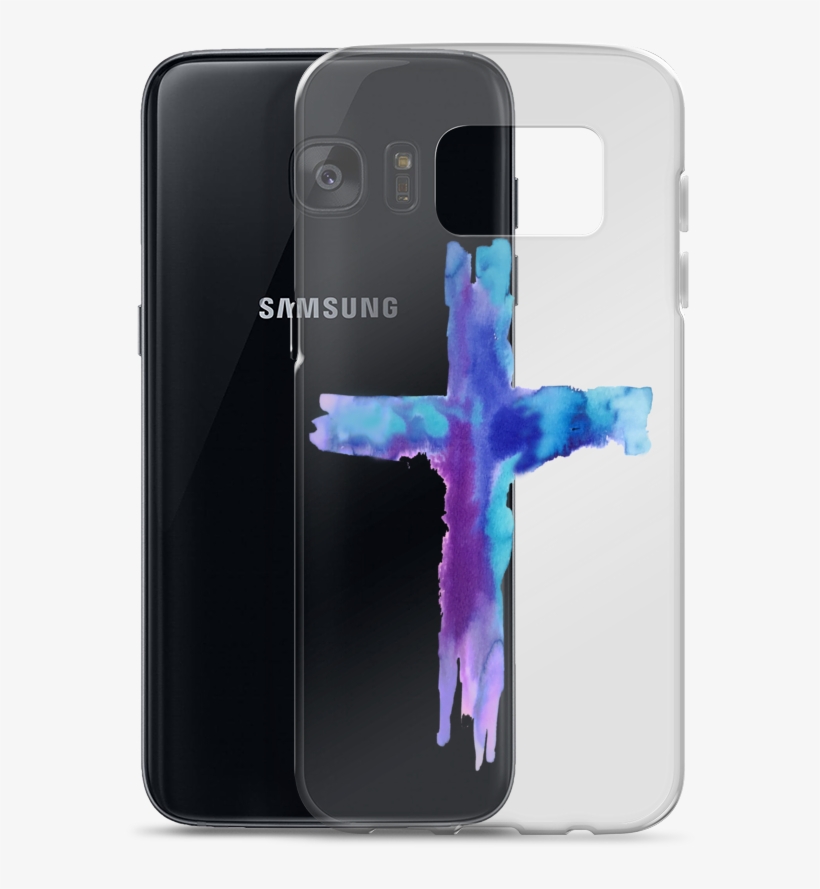 Watercolor Cross Samsung Case - Samsung Galaxy, transparent png download