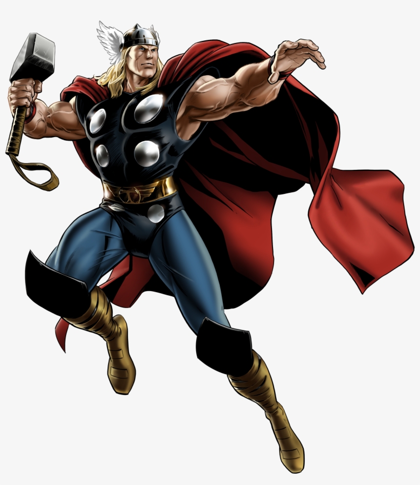 Marvel Avengers Alliance Thor Classic By Ratatrampa - Thor Marvel Avengers Alliance, transparent png download