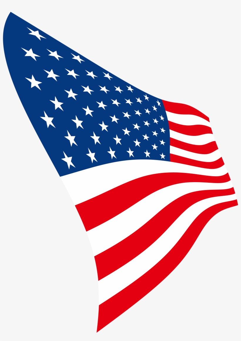 Png American Flag Image Library Library - Flag Of The United States, transparent png download