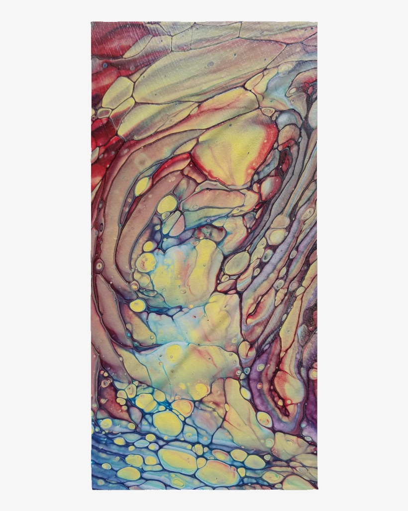 Red, Yellow, Blue Bubbles - Modern Art, transparent png download