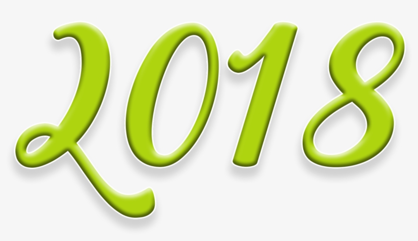 Happy New Year 2018 Free Download Wallpapers 4k, transparent png download