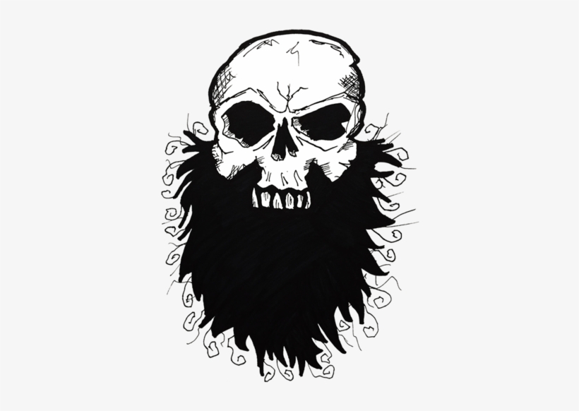 Black Beards Skull Watch Modify Watches - Skull With A Beard, transparent png download