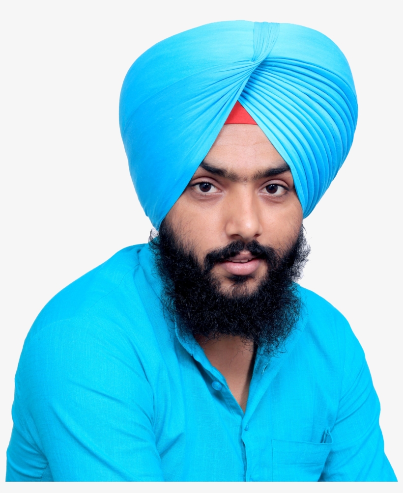Beard And Turban Png Svg Royalty Free - Dastar, transparent png download