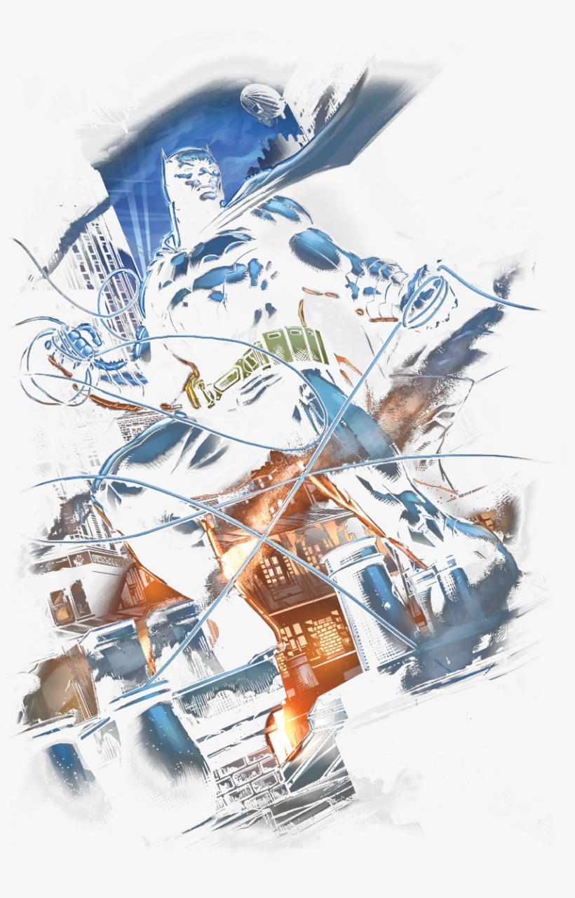 Batman Gotham Knight Youth T Shirt - Illustration, transparent png download