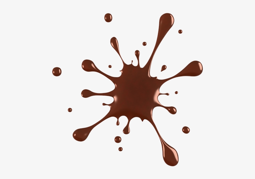 Chocolate Splash Png Free Download - Chocolate Splash Png, transparent png download
