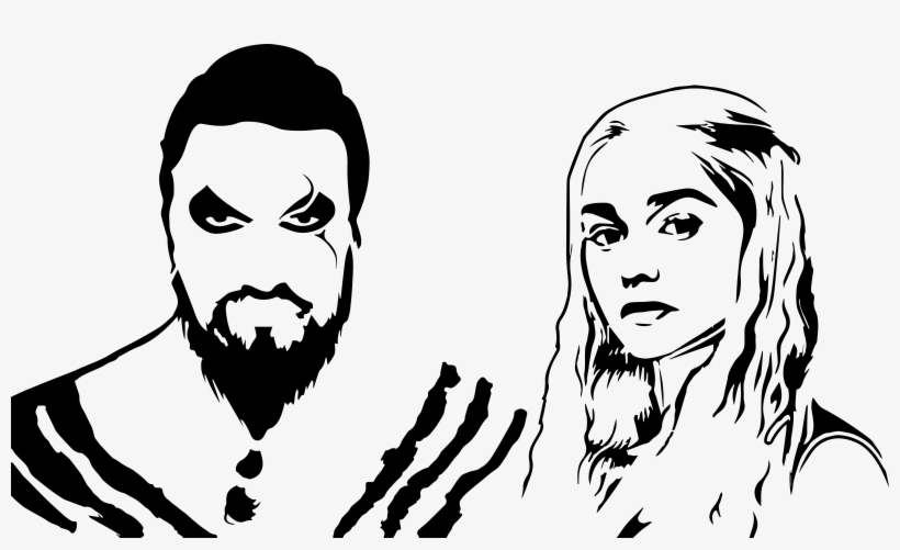 [o] "moon Of My Life, My Sun And Stars" - T Shirt Khal Drogo, transparent png download