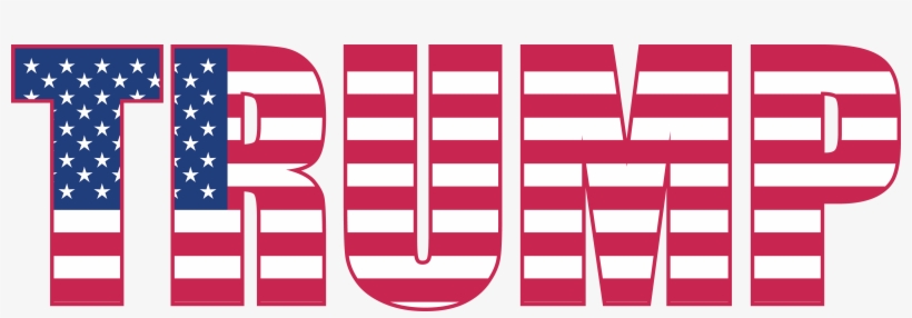 Free Clipart Of An American Flag Trump Design - Trump - Facts, Quotes And Trivia, transparent png download