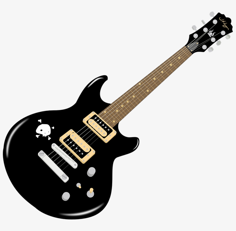 Rock Guitar Clip Art, transparent png download