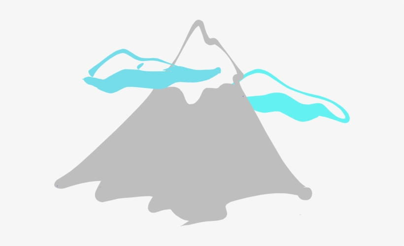 Peak Logo Clip Art At Clker Com - Mountain Clip Art, transparent png download