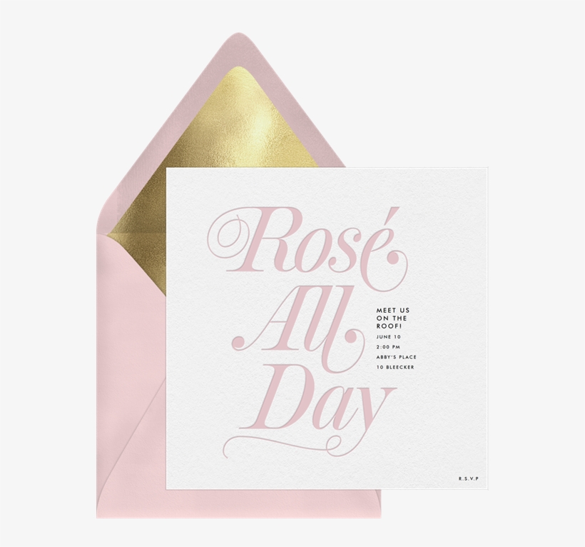 Rosé All Day By Niru Planificador De Presupuesto, Planificación - Triangle, transparent png download