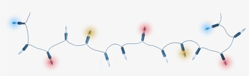 Christmas Lights Png Pic - Christmas Lights Png, transparent png download