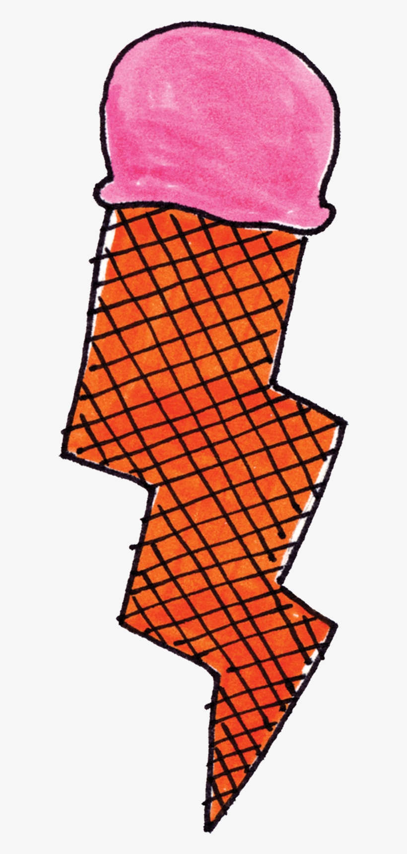 Ice Cream Bolt - Marc Johns, transparent png download