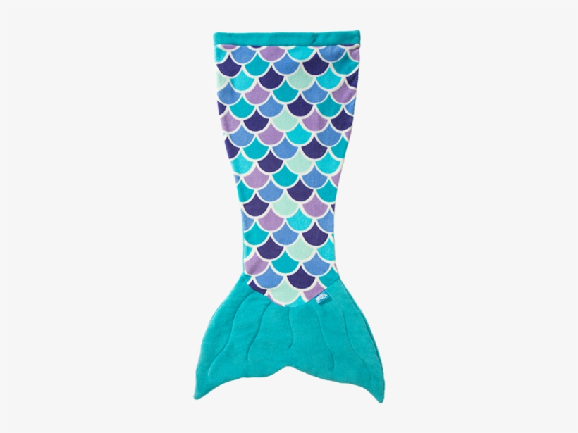 Mermaid Tail Blanket In Aqua Dream - Mermaid Tail Blanket For Kids And Adults, transparent png download