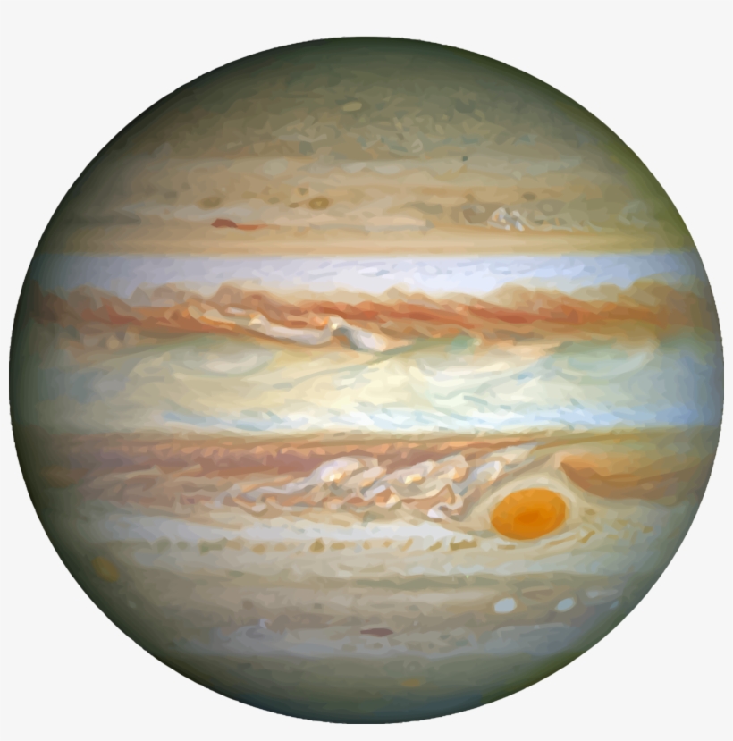 Banner Library Icons Png Free And Downloads - Planet Jupiter, transparent png download