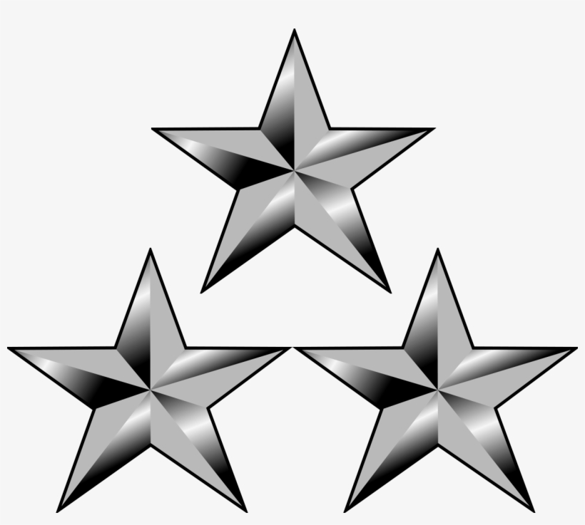 Us-o09 Insignia V7 - 3 Stars, transparent png download