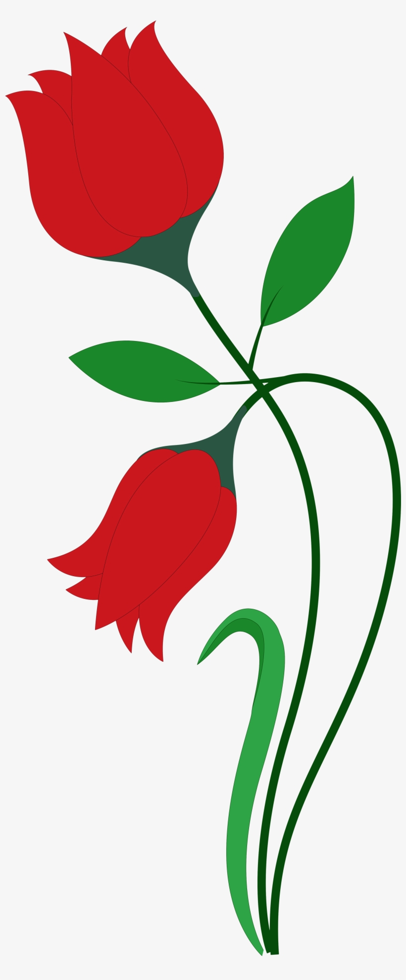 Rose Flower Vector Png Image Purepng Free Transpa Cc0 - Rose Flower Vector Png, transparent png download