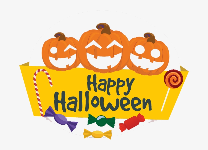 Happy Halloween Vector Free Png - Glücklicher Halloween-kürbis Tischset, transparent png download