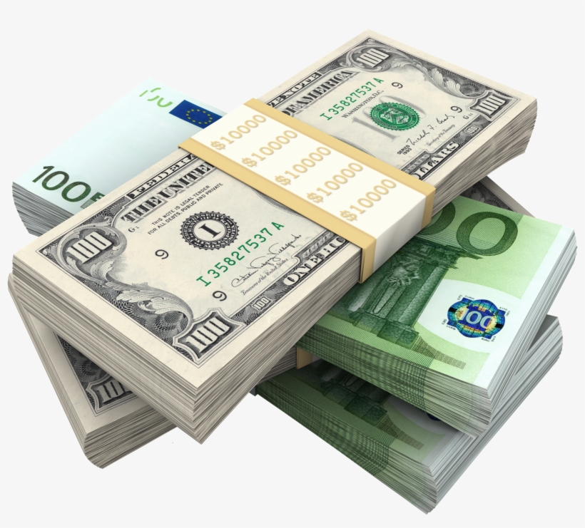 Dollar And Euro Png, transparent png download
