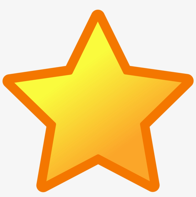 Yellow Star Svg Clip Arts 600 X 573 Px, transparent png download