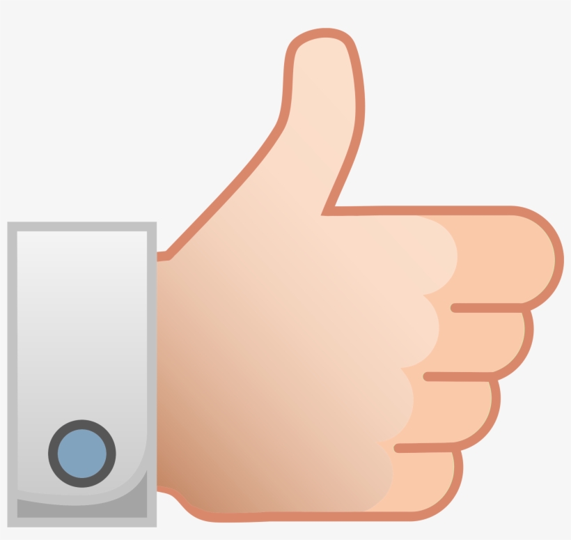 This Free Icons Png Design Of Thumbs Up Like Hand, transparent png download