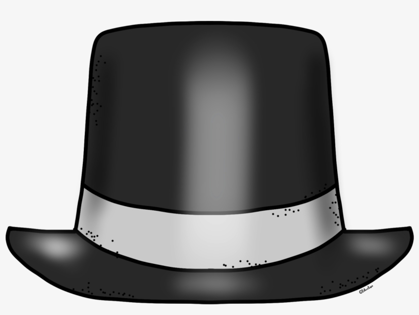 {free} Blank New Year Top Hat Clip Art - Happy New Year Hat Clipart Png, transparent png download