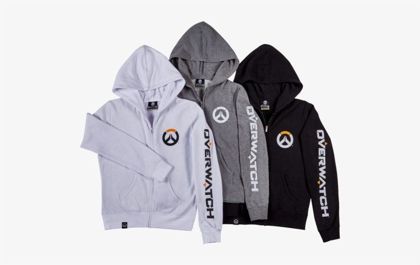 Overwatch Logo Hoodie - Blizzard Gear Overwatch Hoodie, transparent png download