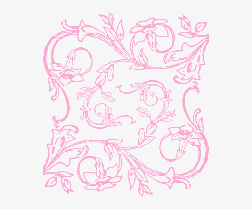 Filigree - Floral Tile Png, transparent png download