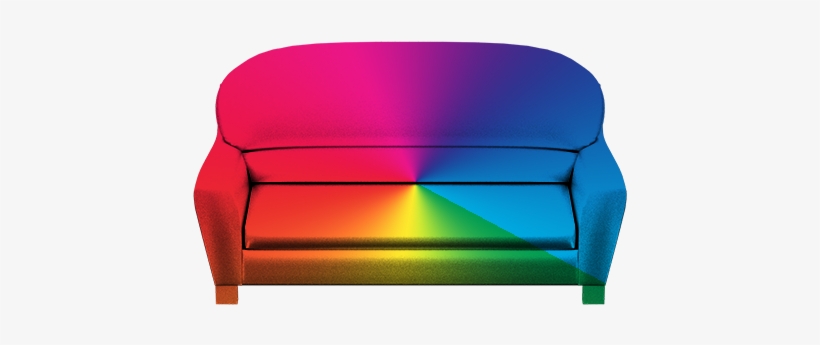 Couch-rainbow - Brockhampton Rainbow Couch, transparent png download