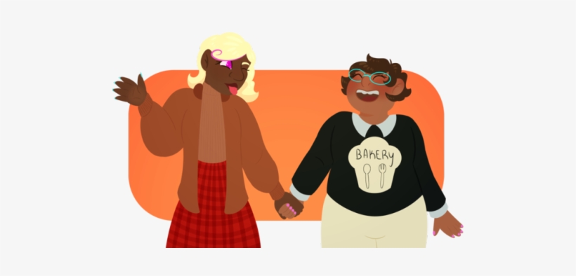 Silly Girlfriends - Cartoon, transparent png download