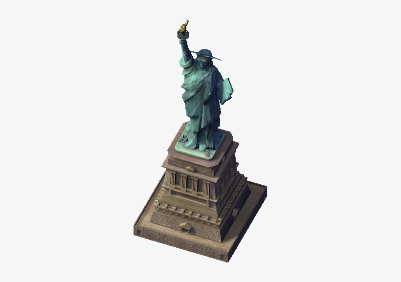 Go To Image - Sim City Liberty Statue, transparent png download