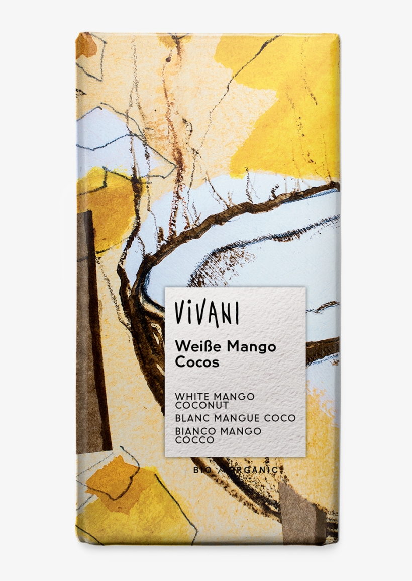 White Mango Coconut - Vivani White Chocolate Mango & Coconut 100 G Eco, transparent png download