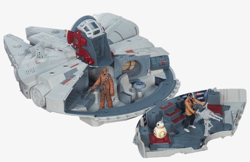 Star - Millennium Falcon Force Awakens Hasbro, transparent png download