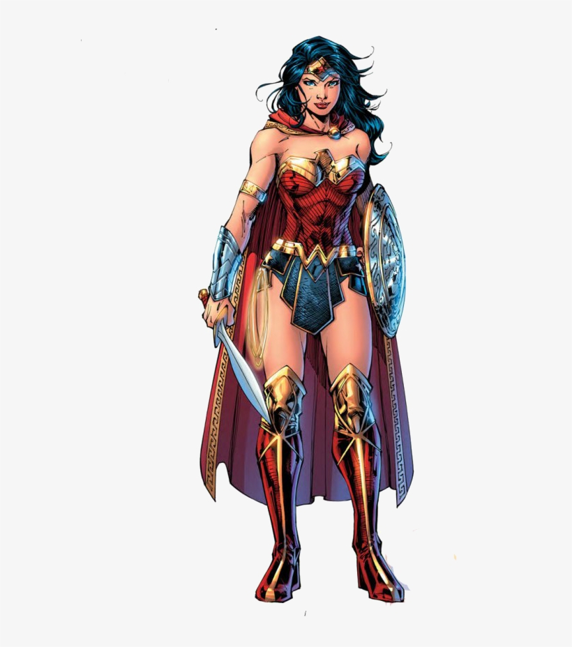 Dc Rebirth Character Designs Wonder Woman By Jim Lee - Wonder Woman Jim Lee, transparent png download
