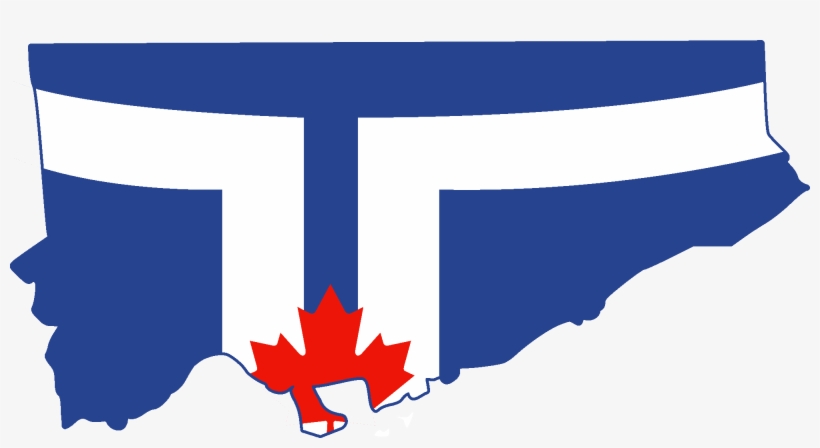 Toronto Flag Map - Toronto Map And Flag, transparent png download