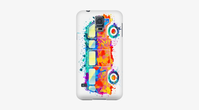 Hippie Van Cell Phone Case - Mobile Phone, transparent png download
