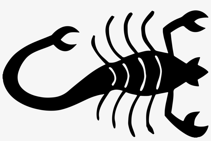 Scorpion Silhouette Computer Icons Pincer Venom - Scorpion Silhouette Png, transparent png download