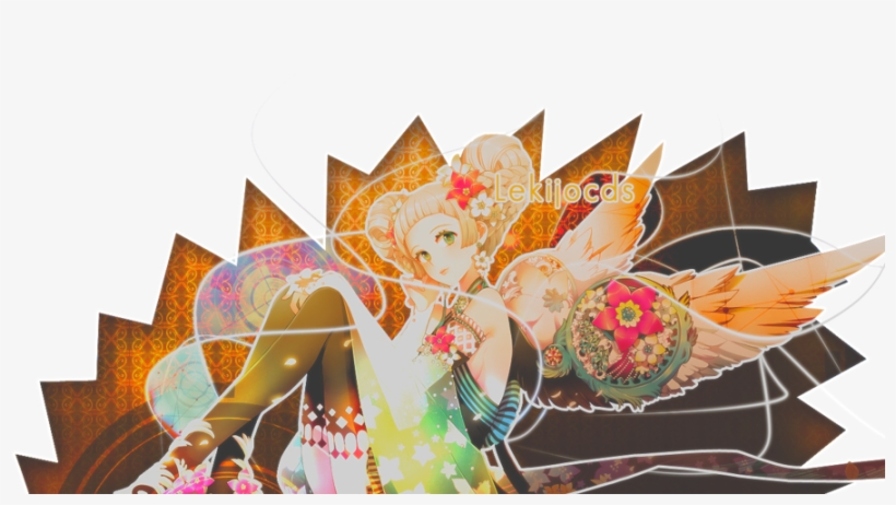 Anime Winged Girl By ~lekijocds On Deviantart - Egg Decorating, transparent png download