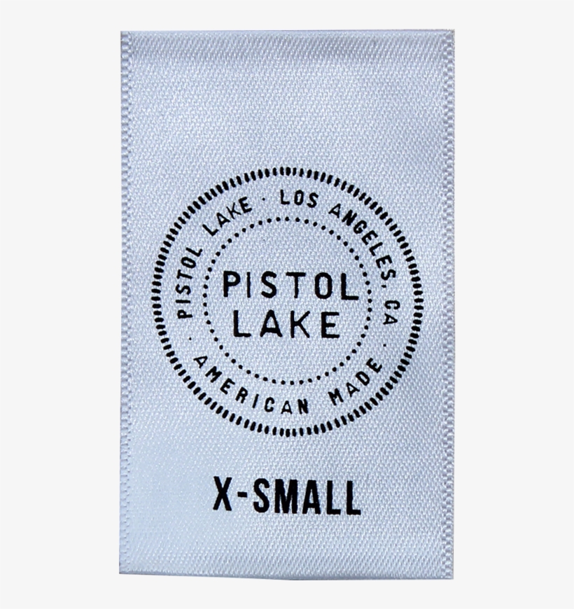 Satin Woven Care Label Printed - Clothing, transparent png download