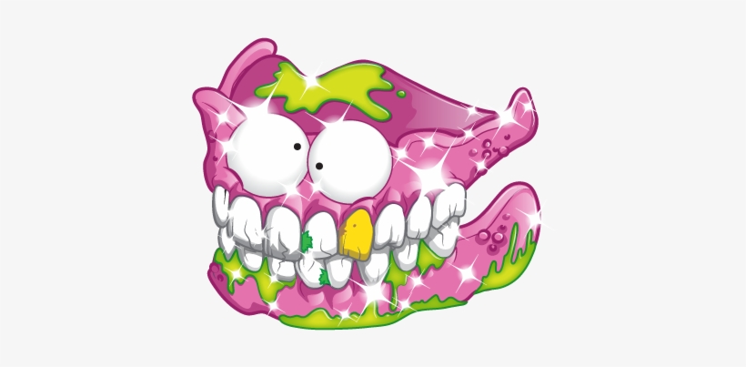 Filthy False Teeth - Grossery Gang Serie 2, transparent png download