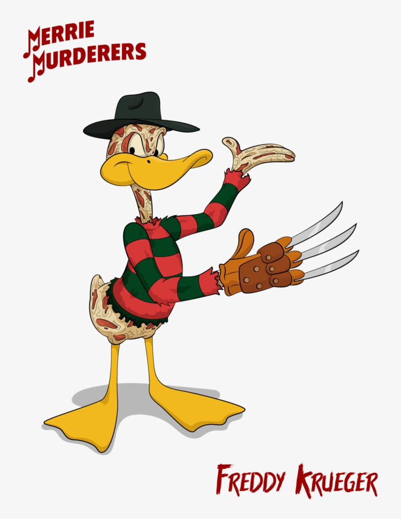 Freddy Krueger Merrie Murderers - Looney Tunes Freddy Krueger, transparent png download