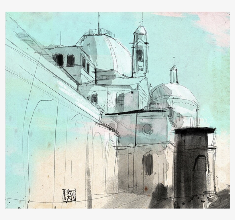 Please Contact Us Via Phone Or E-mail Within 24 Hours - Sophia And San Lorenzo Artwork, Set Of 2, 28"x26",, transparent png download