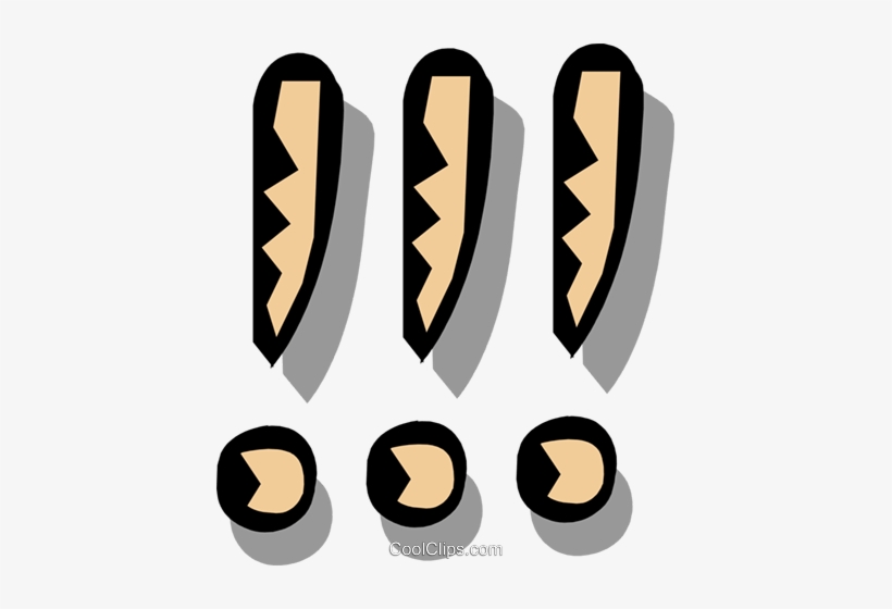 Exclamation Marks Royalty Free Vector Clip Art Illustration - Illustration, transparent png download