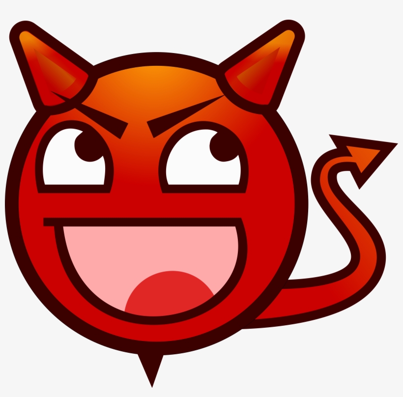 Satanism Clipart Awesome - Démon Png, transparent png download