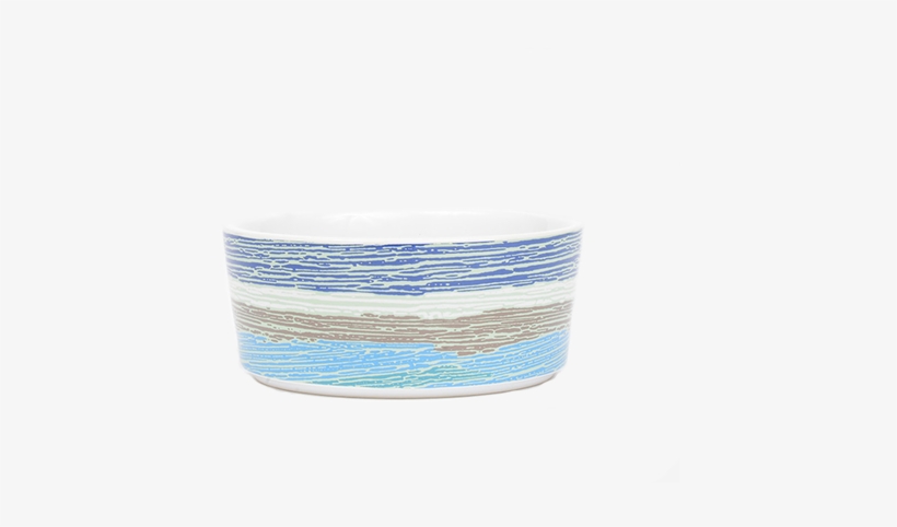 Watercolor Dog Bowl - Porcelain, transparent png download